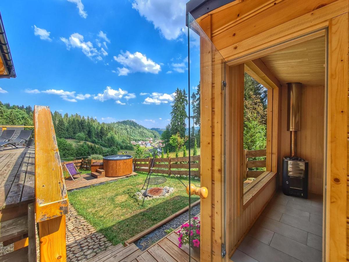 Lk Resort Lapsze Domy Z Prywatna Balia I Sauna Łapsze Niżne Buitenkant foto