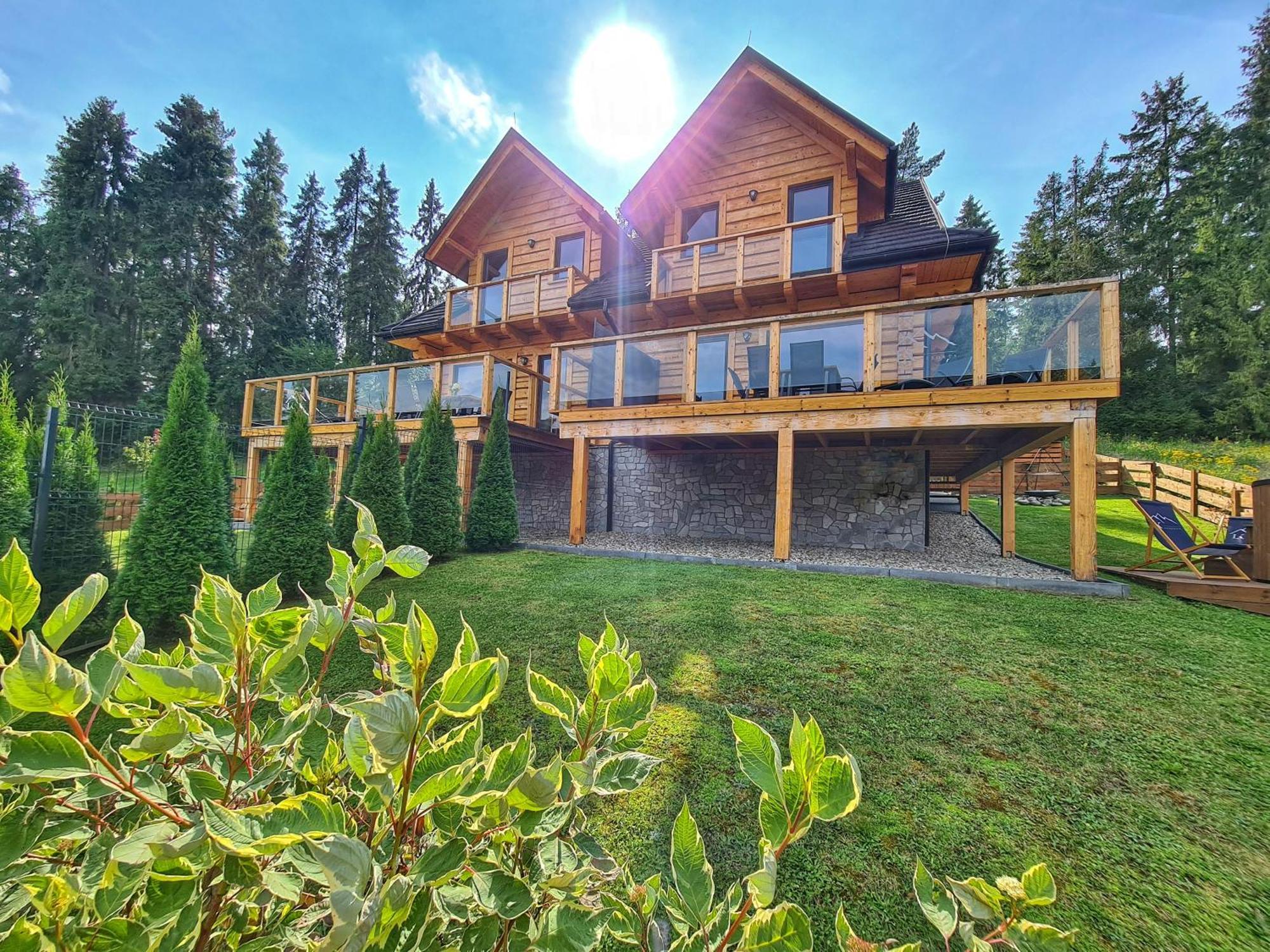 Lk Resort Lapsze Domy Z Prywatna Balia I Sauna Łapsze Niżne Buitenkant foto