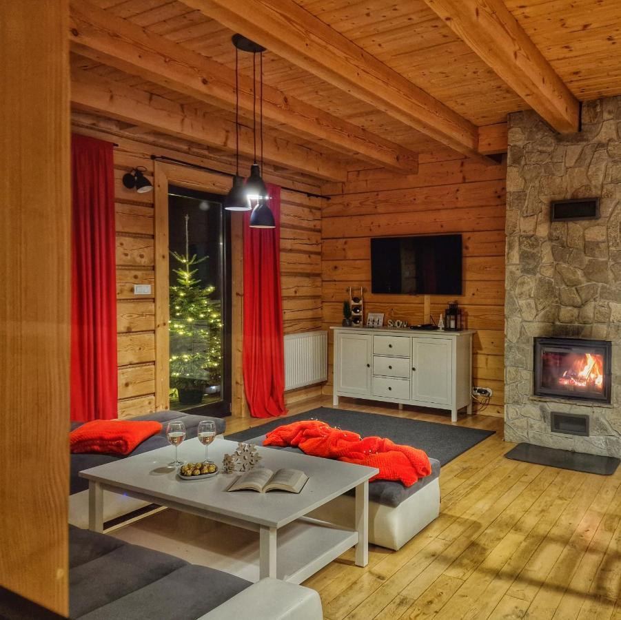 Lk Resort Lapsze Domy Z Prywatna Balia I Sauna Łapsze Niżne Buitenkant foto