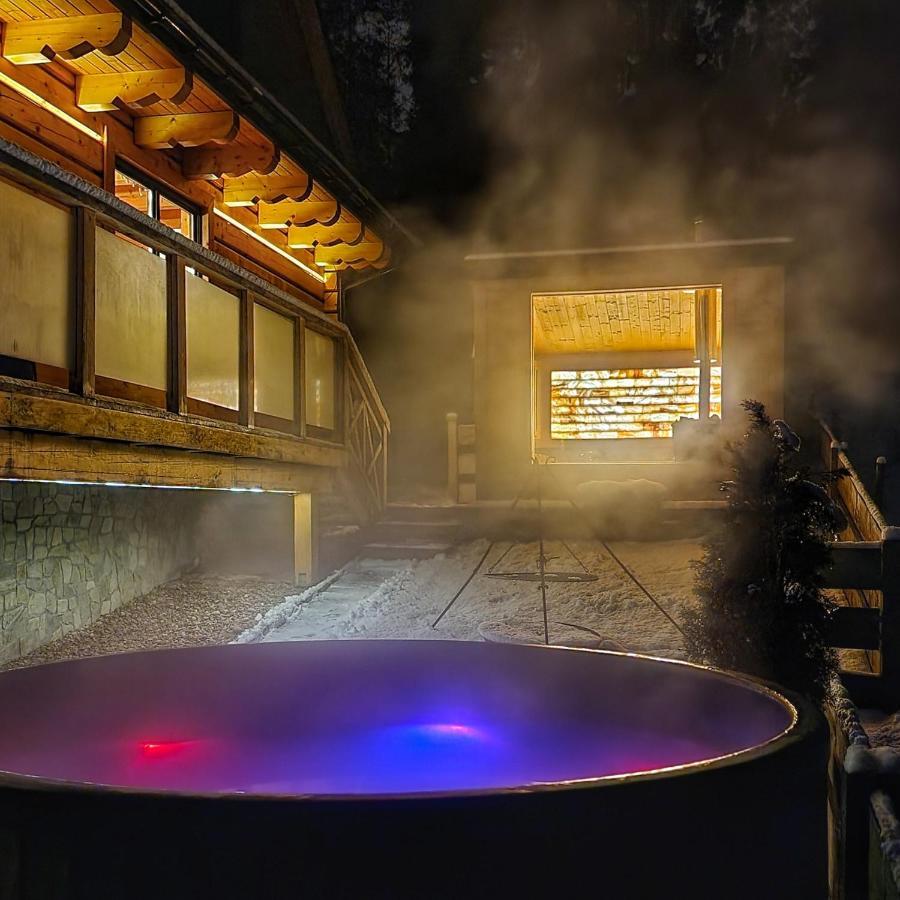 Lk Resort Lapsze Domy Z Prywatna Balia I Sauna Łapsze Niżne Buitenkant foto