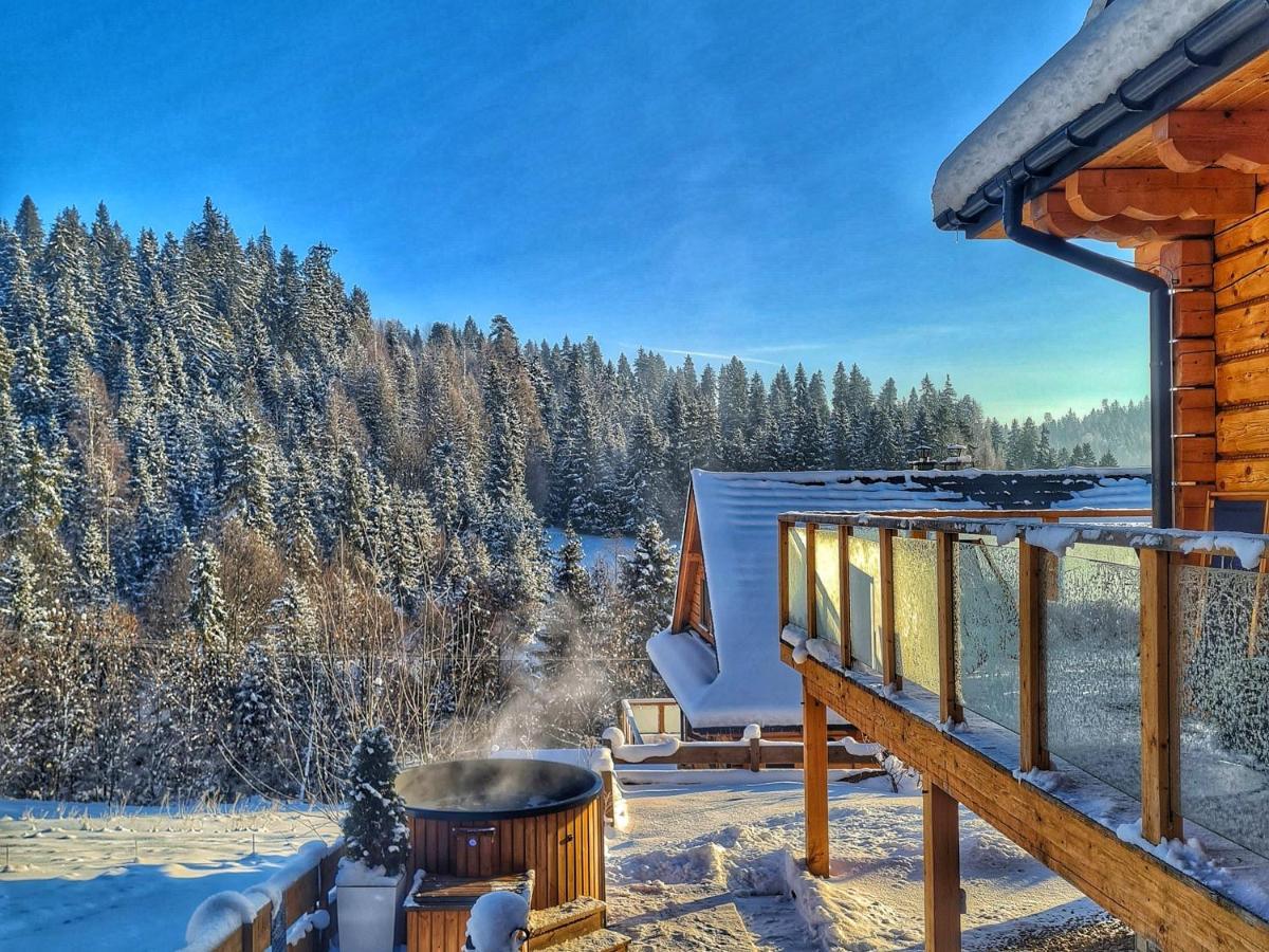 Lk Resort Lapsze Domy Z Prywatna Balia I Sauna Łapsze Niżne Buitenkant foto