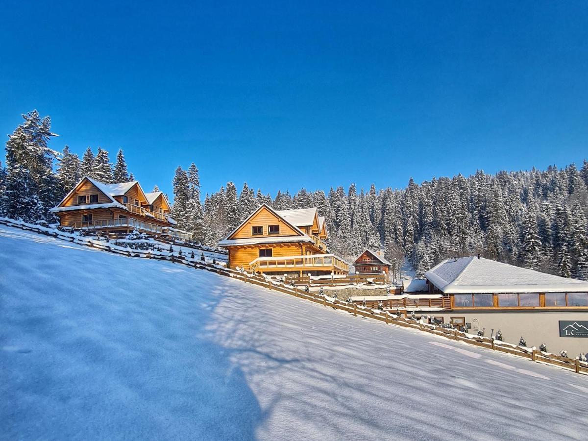 Lk Resort Lapsze Domy Z Prywatna Balia I Sauna Łapsze Niżne Buitenkant foto