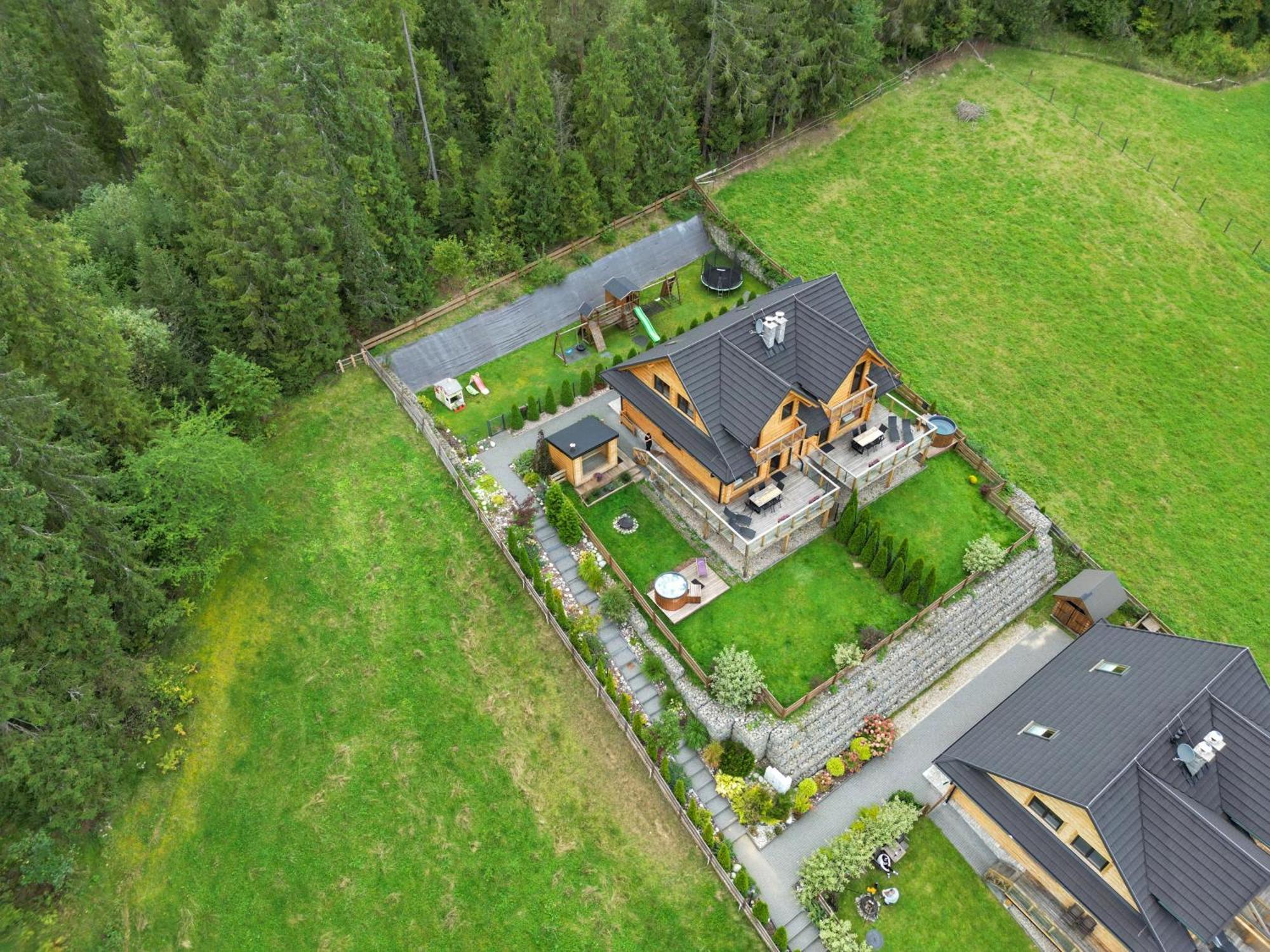 Lk Resort Lapsze Domy Z Prywatna Balia I Sauna Łapsze Niżne Buitenkant foto