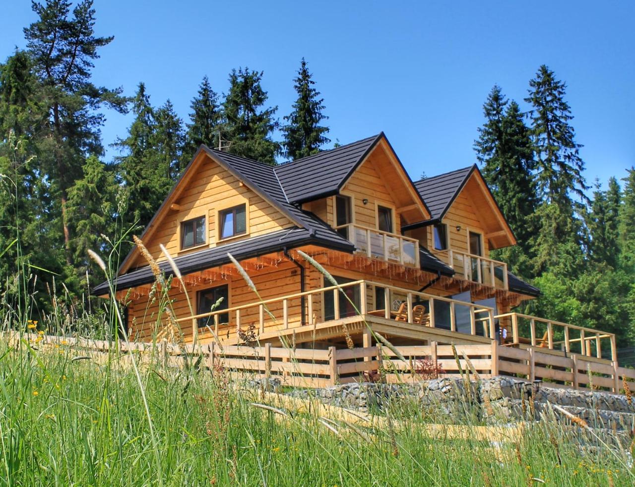Lk Resort Lapsze Domy Z Prywatna Balia I Sauna Łapsze Niżne Buitenkant foto